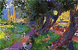 Famous Square Paintings - Washington Square Park